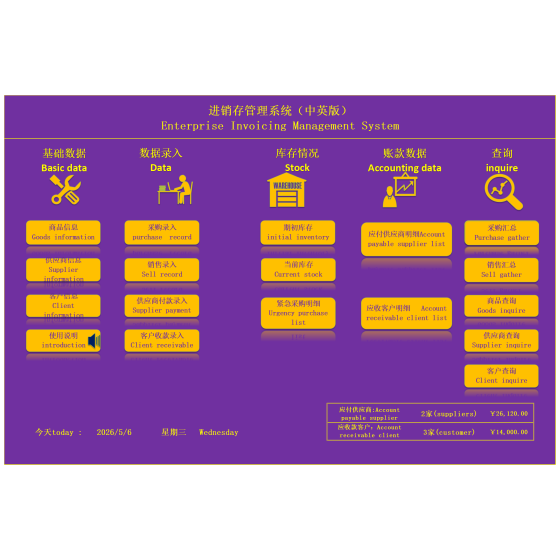 EIMS Inventory Management System (Bilingual) Full Functions